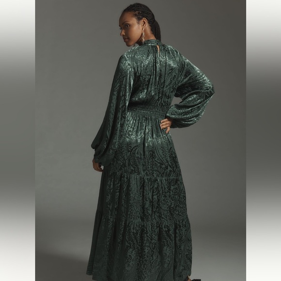 Anthropologie Somerset Maxi Mock Neck Edition size 2x - Picture 7 of 8